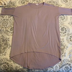 Lularoe Irma- solid light purple